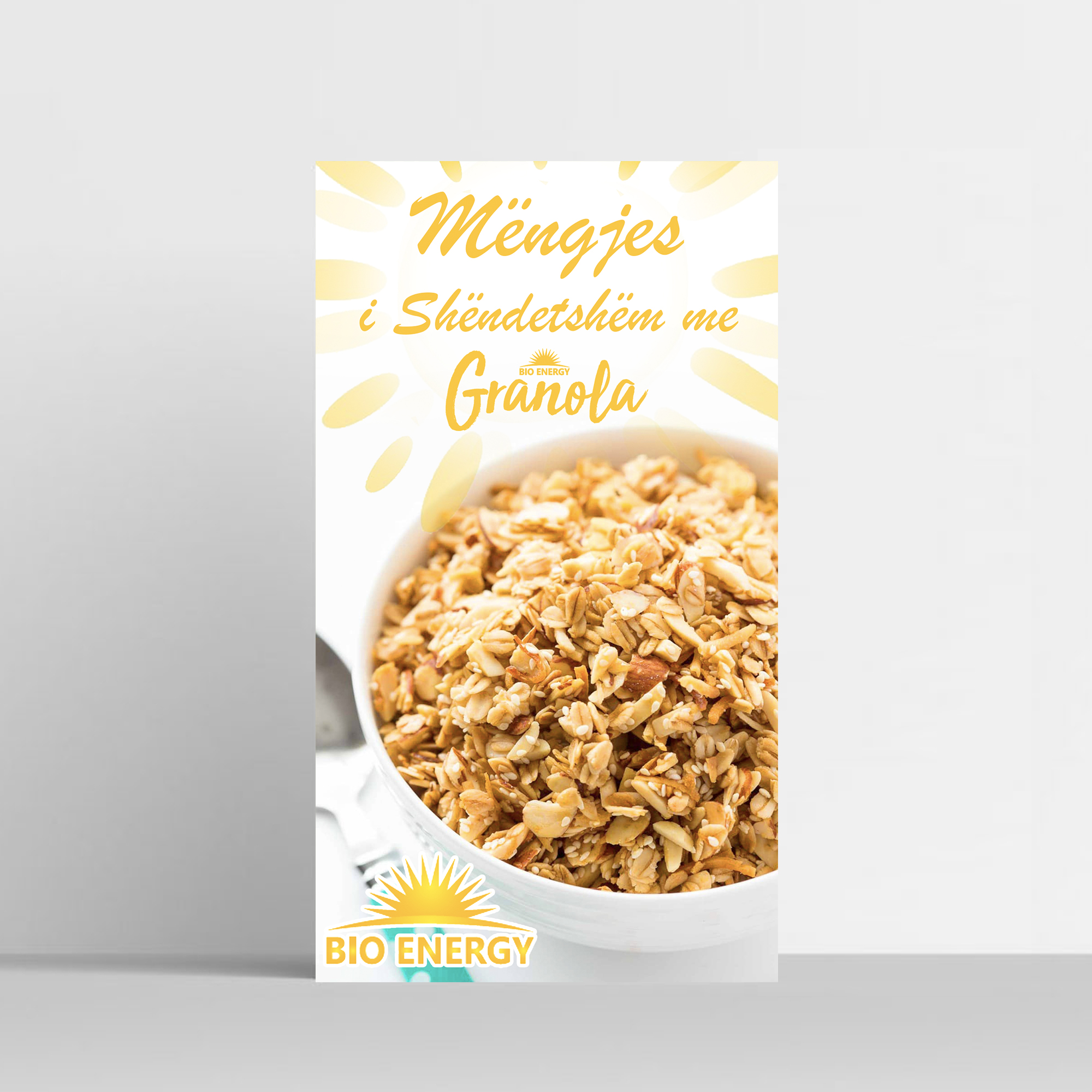 Social media marketing & Branding for Bio Energy Granola by Axios Creative.