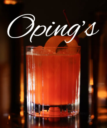 Social Media Post for Opings Cocktails & Beer created by Axios Creative.